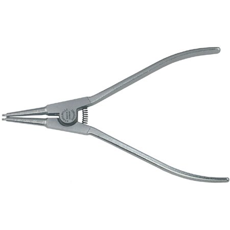 STAHLWILLE TOOLS Circlip plier, outside, SizeA 1 L.140mm tool tip-d.1, 3mm head mattchrome plated handles 65454001